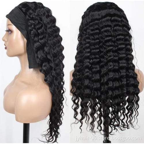 Wholesale 40 inch human hair full lace front wig, 360 lace wigs vendors ,  pre plucked deep wave 13x4 lace front human hair wigs